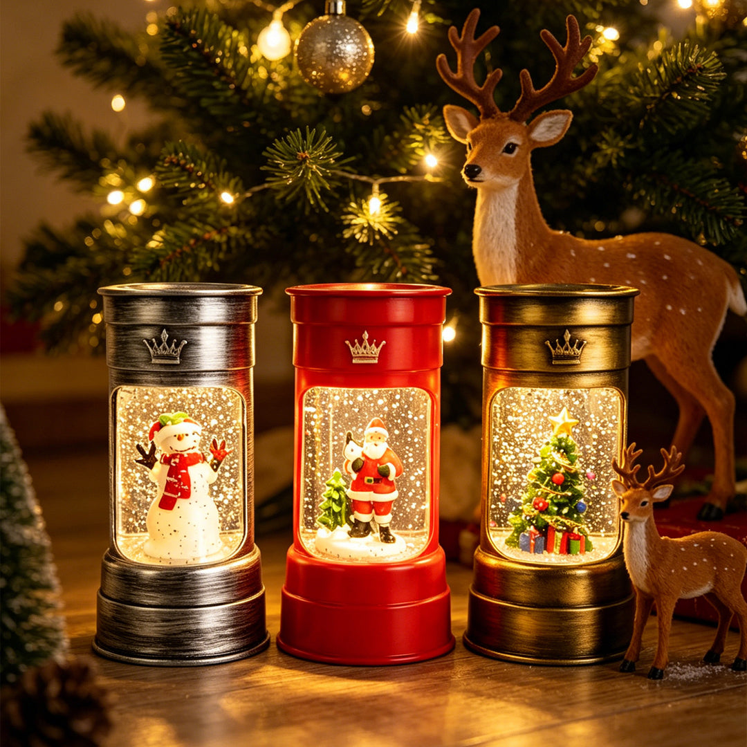 Glittering Christmas Lantern Kalsten