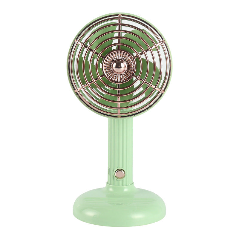 Unisex Portable Desktop Fan with Stylish Retro Design Kalsten