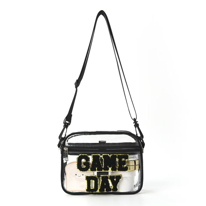 Transparent shoulder bag with clever design Kalsten