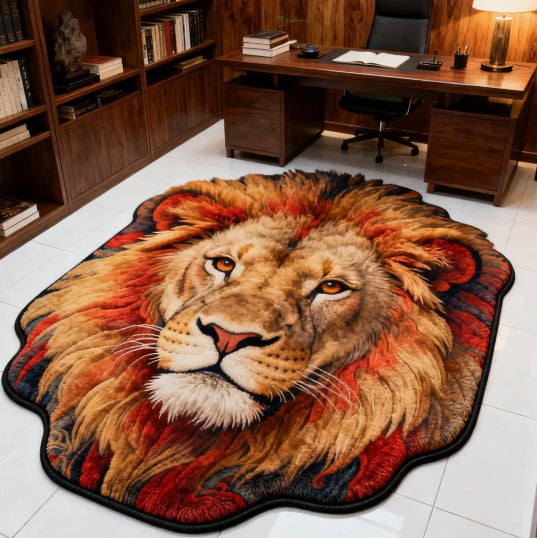 Decorative Dog Theme Area Rug