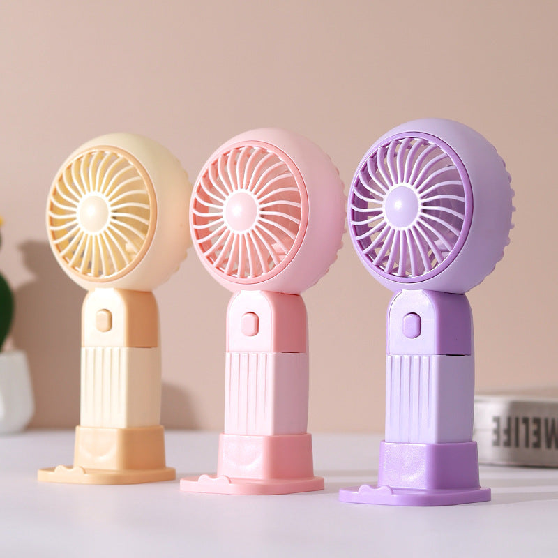 Women Portable Hand Fan with Flexible Speed Control Kalsten