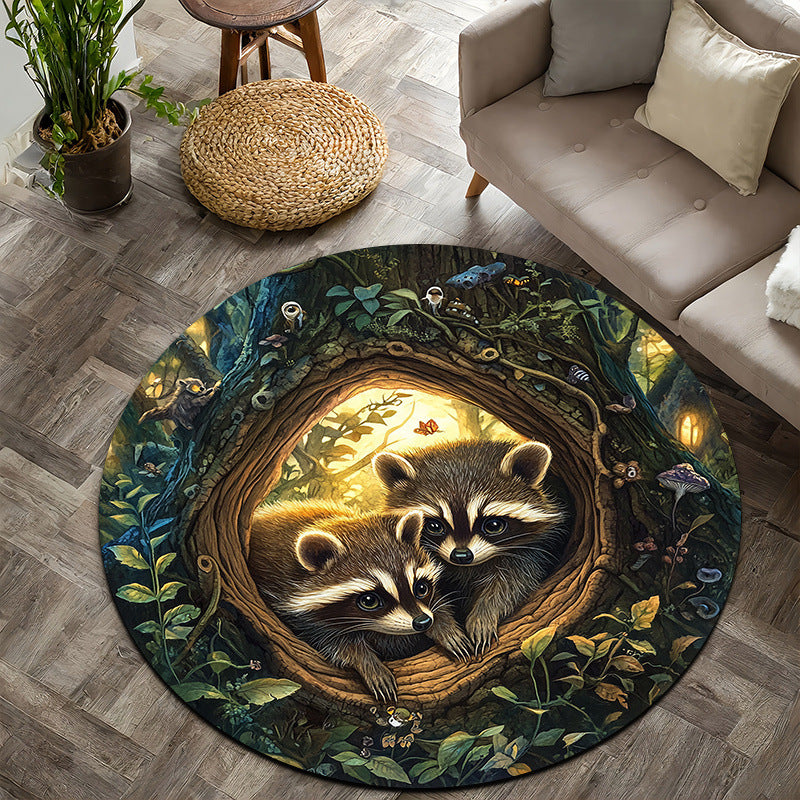Home Décor Round Area Rug