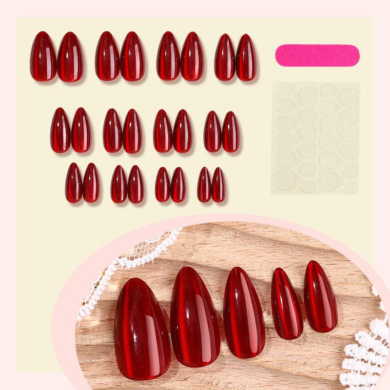 Stylish Almond-Shaped Press-On Nails Kalsten