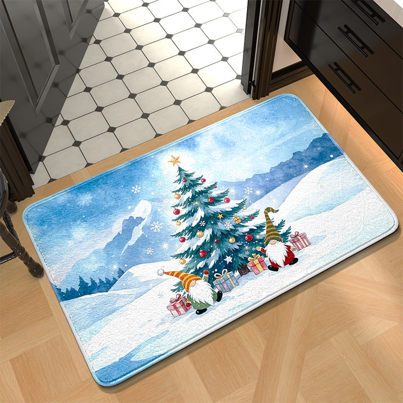 Festive Holiday Kitchen Mat Kalsten