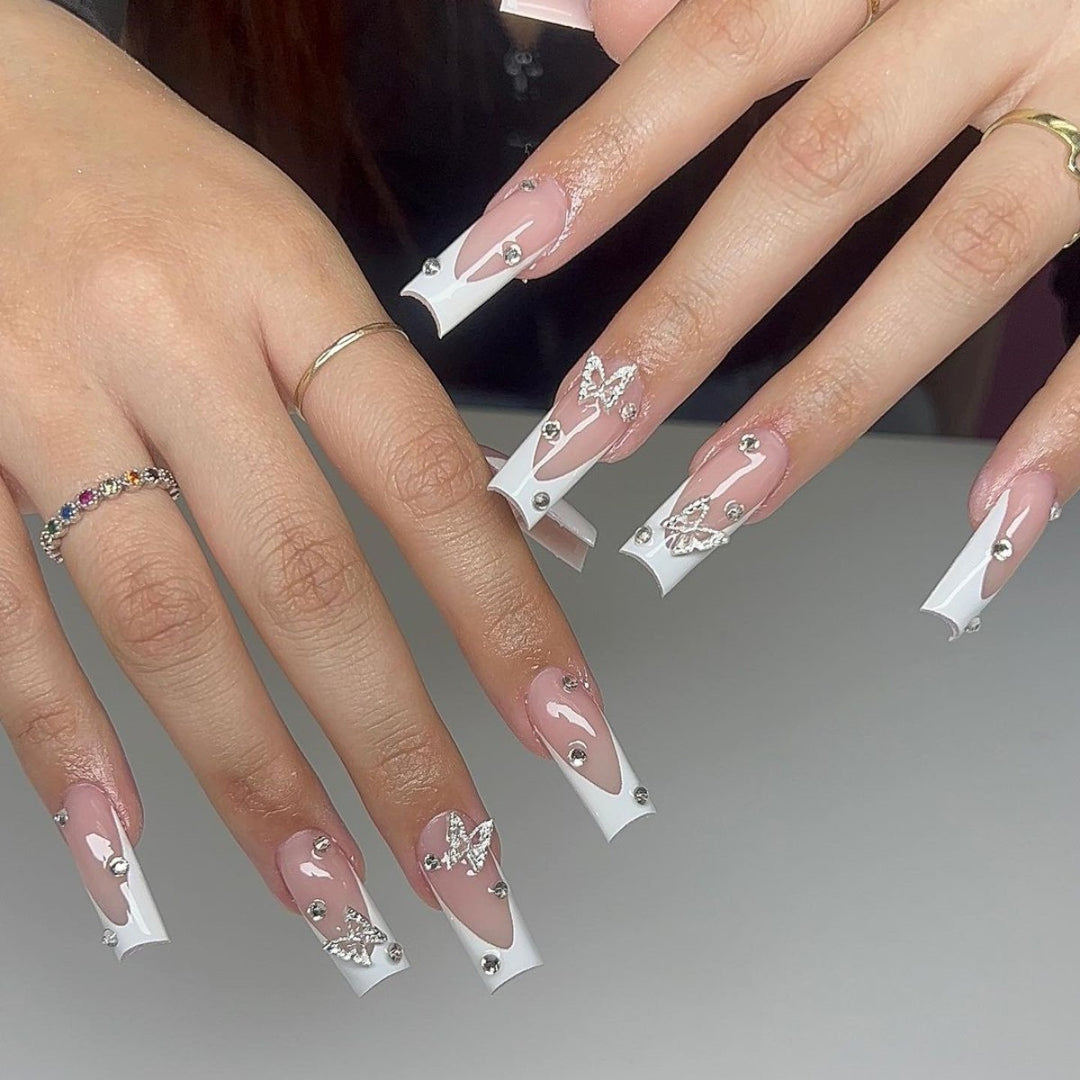 Decorative 3D Acrylic Nail Enhancements Kalsten