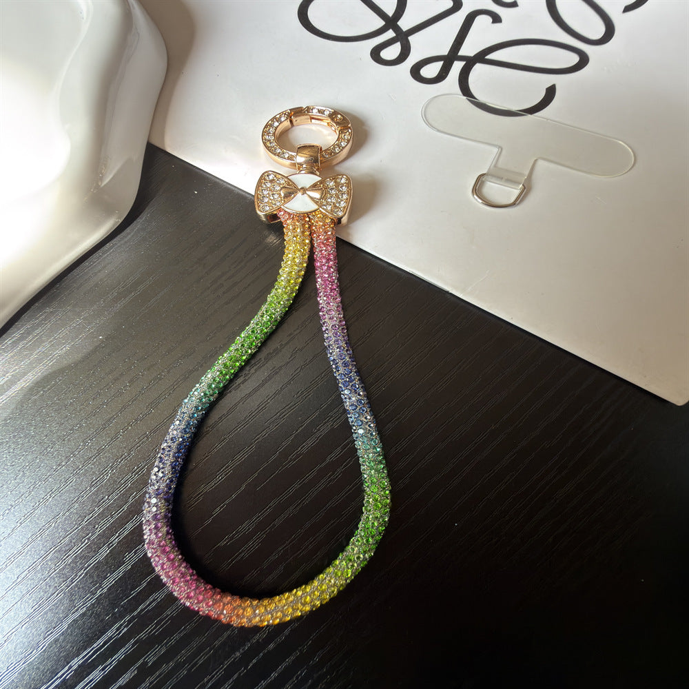 Rhinestone-Embellished Eyewear Holder Kalsten