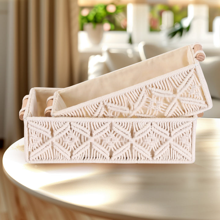Macramé Storage Baskets
