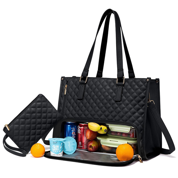 Insulated Multi-Compartment Lunch Tote Kalsten