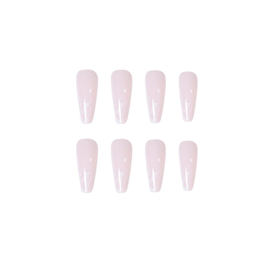 Artistic Nail Extensions with Elegant Fluid Design Kalsten