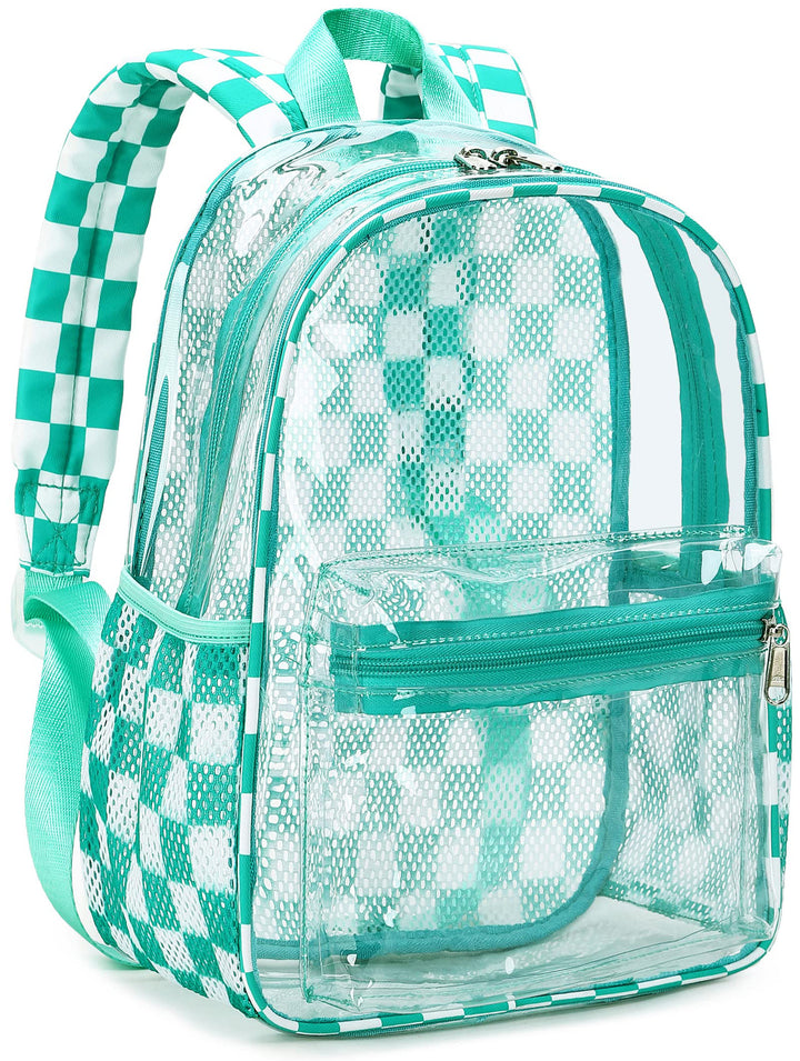 Unisex Transparent School Backpack Kalsten