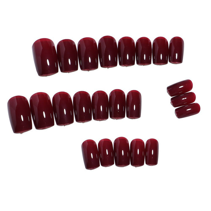 Long-Lasting Glossy Press-On Nails Kalsten