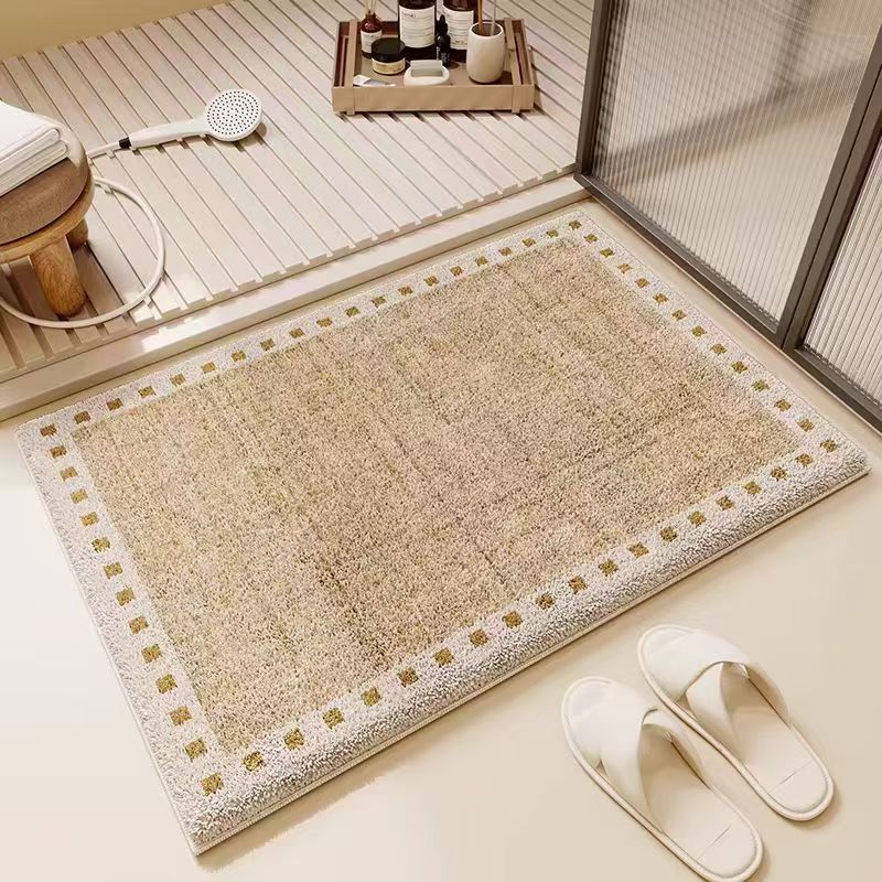 Plush Absorbent Bath Mat