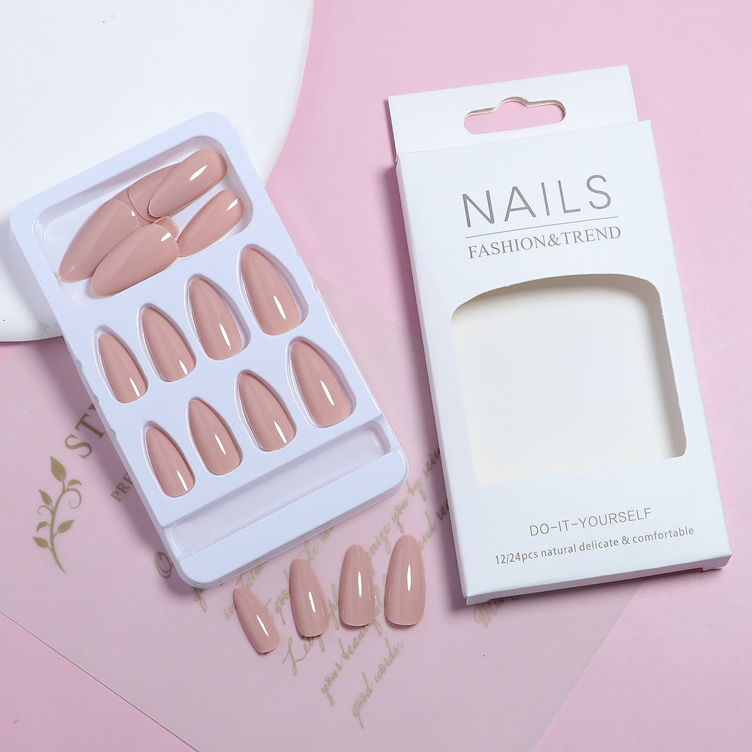 Premium DIY Long Almond-Shaped Press-On Nails Kalsten