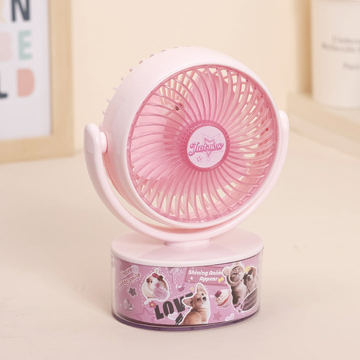 Women's Portable Cooling Fan with Animal Design Kalsten