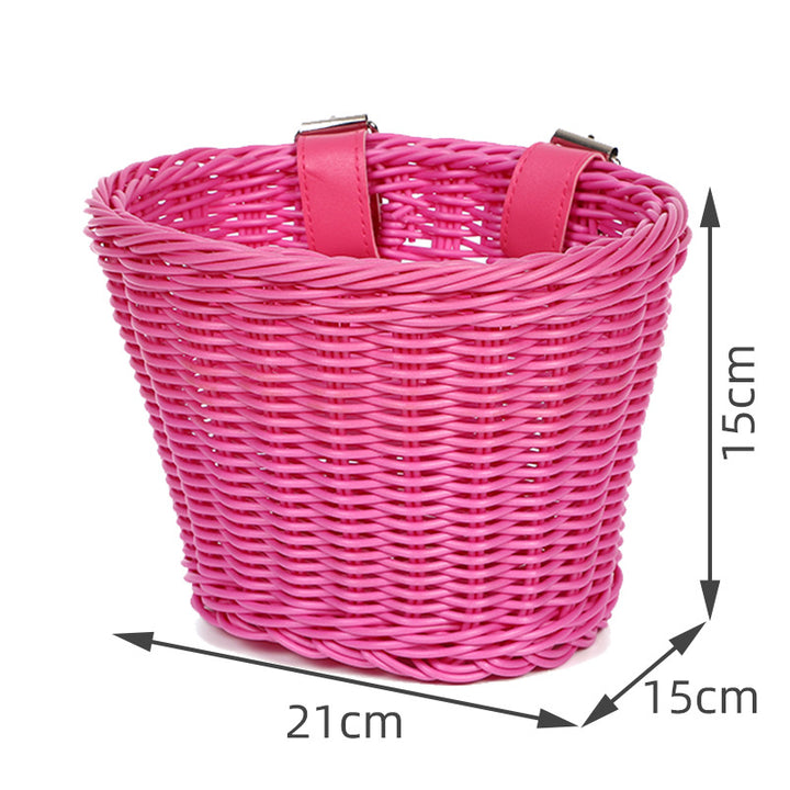 Woven Storage Basket with Handles Kalsten