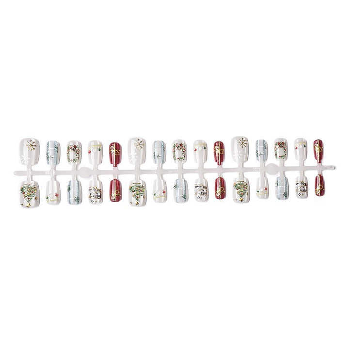 Festive Holiday Nail Art Set