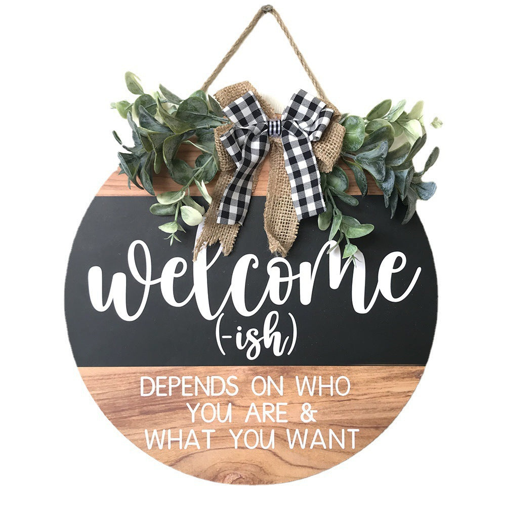 Rustic Decorative Welcome Sign