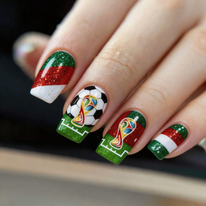 Sporty Nail Art Kalsten