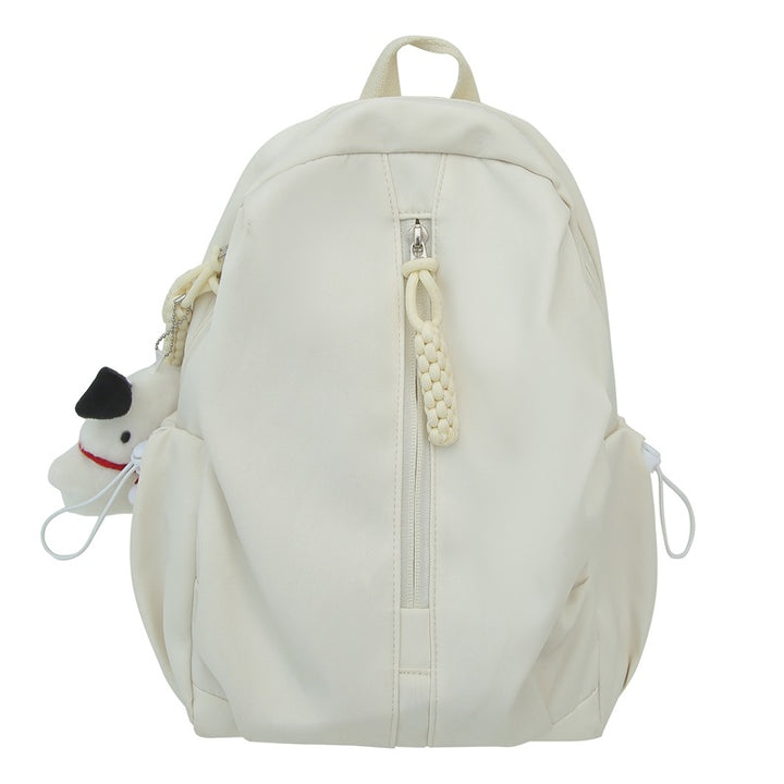 Backpack with Cute Plush Keychain and Practical Storage Kalsten