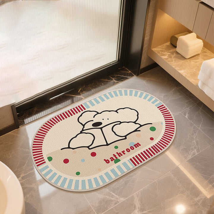 Bathroom Rug Kalsten
