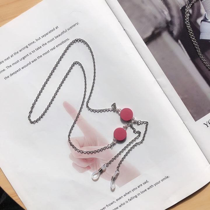 Stylish Dual-Strand Eyewear Holder Chain Kalsten
