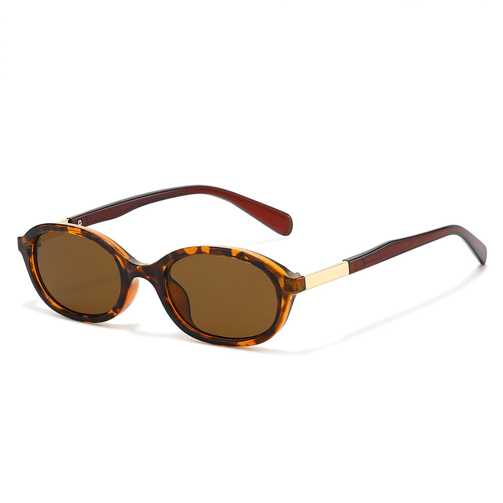 Elegant Vintage Oval Frame Sunglasses Kalsten