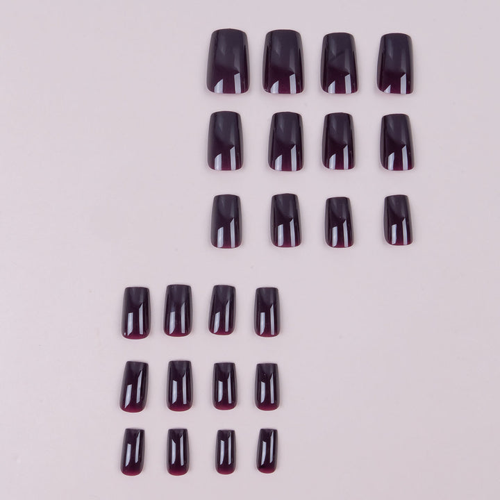 Elegant Square Press-On Nail Set