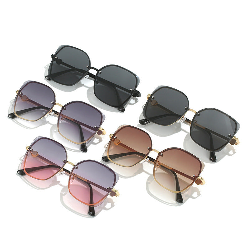 Bold Oversized Geometric Sunglasses Kalsten
