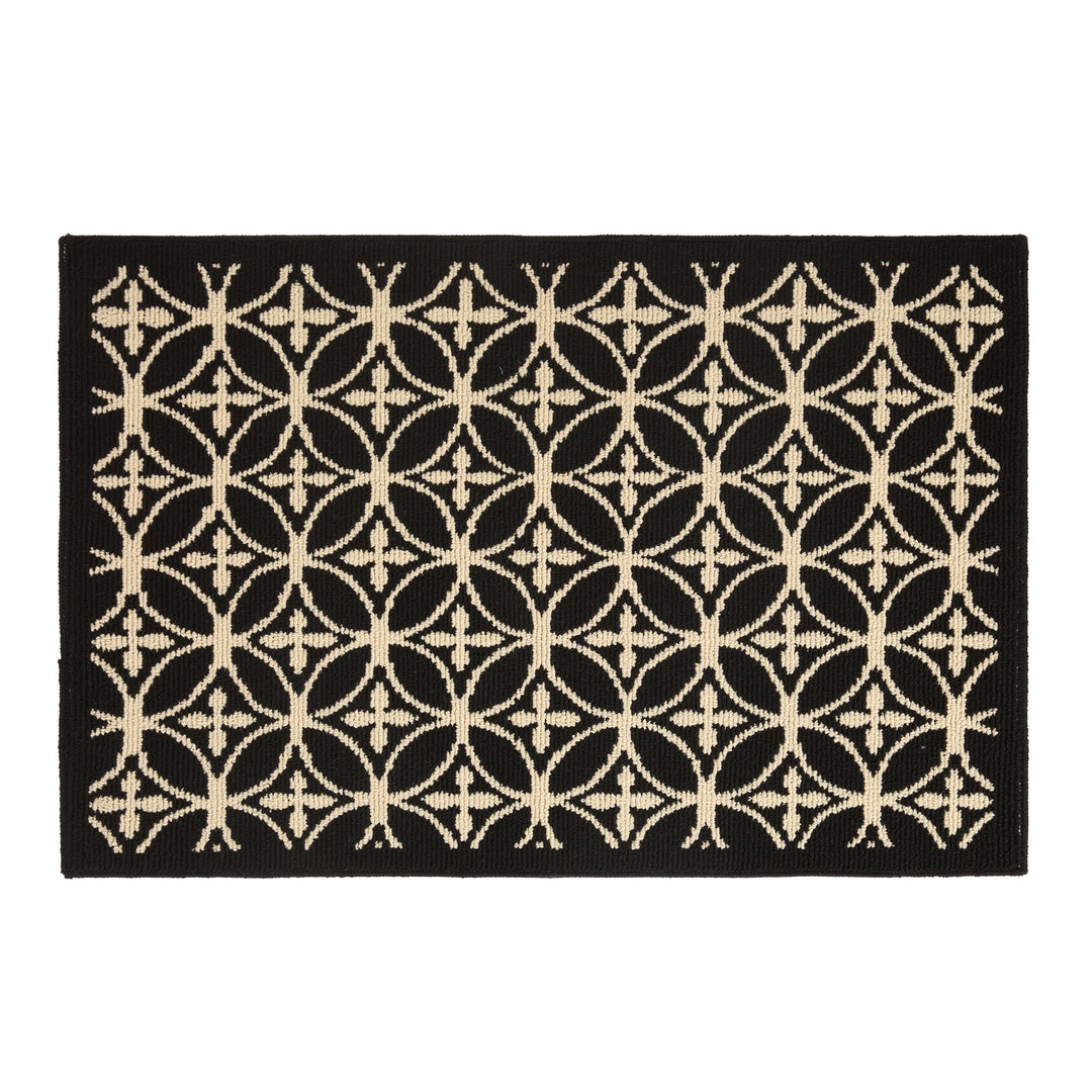 Decorative Geometric Patterned Entrance Mat