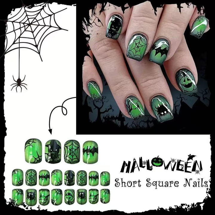 Halloween Nail Art Set with Creative 3D Designs Kalsten