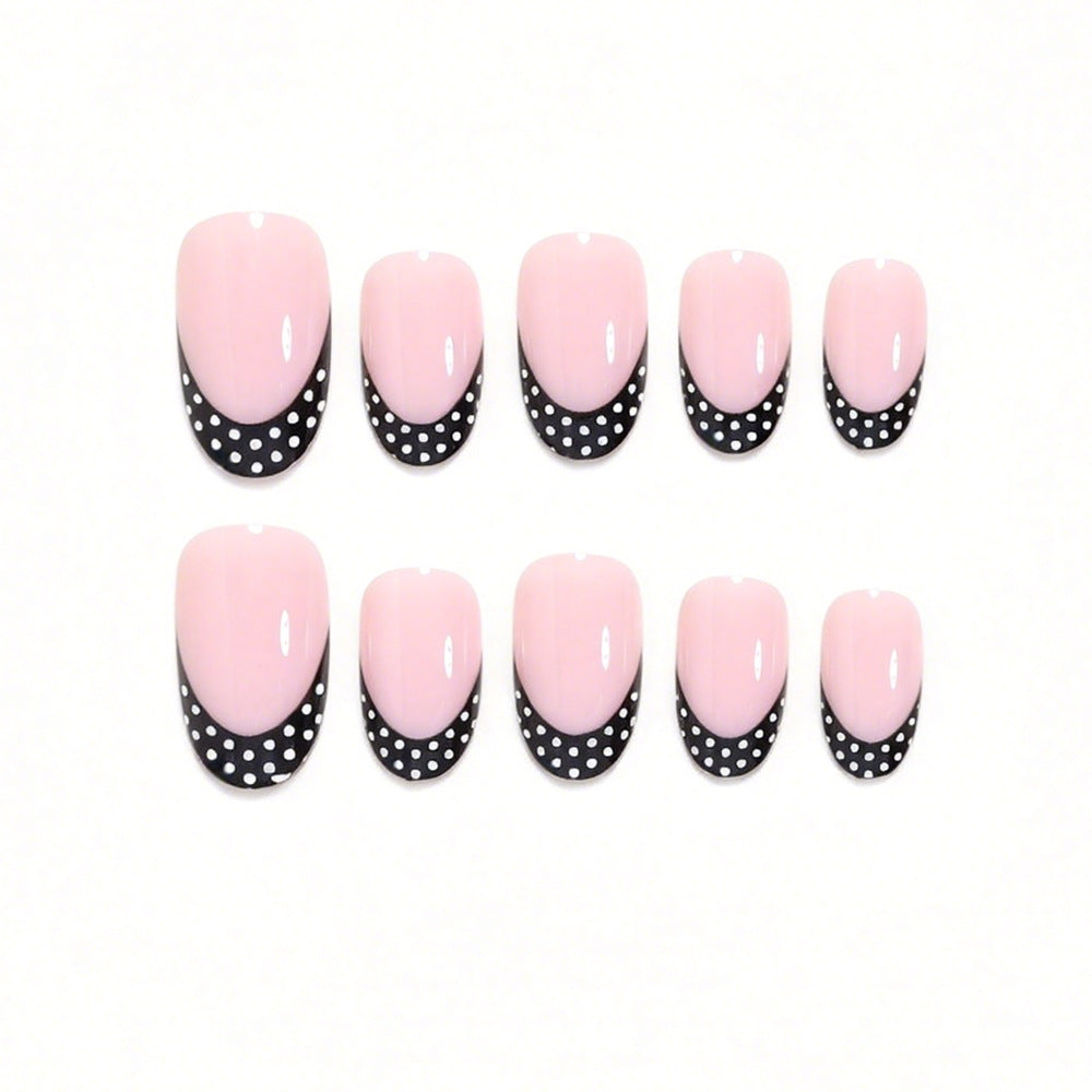 Designer French Tip Nail Art Kalsten
