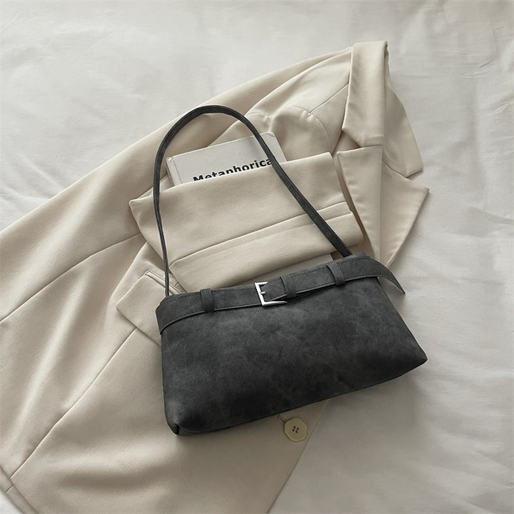 Chic Structured Leopard Print Handbag