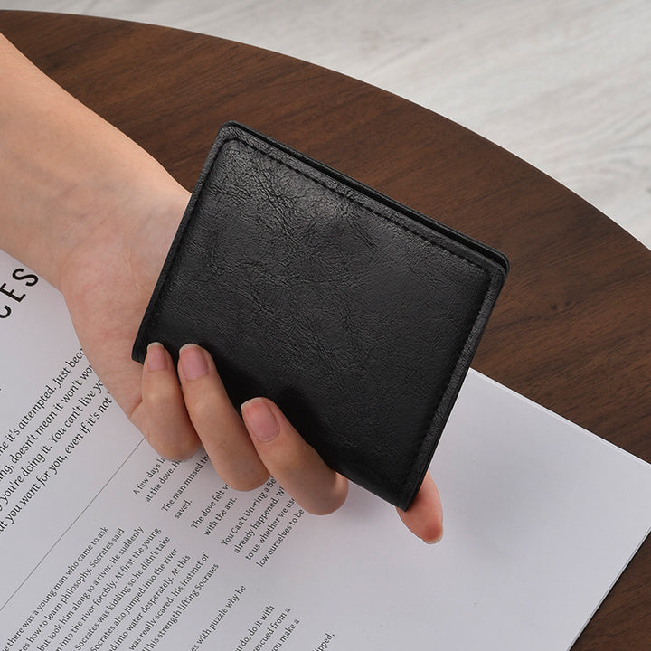 Compact Leather Card Holder Kalsten