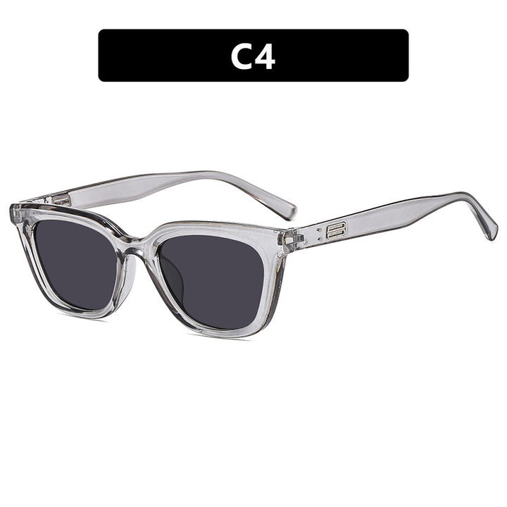 Ladies stylish sunglasses in modern design with wide frame Kalsten