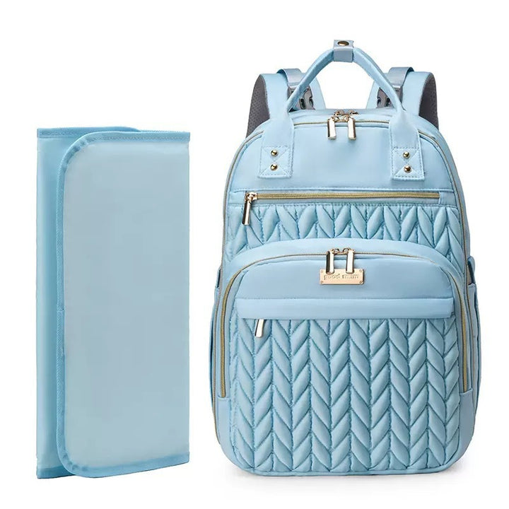 Elegant and Spacious Backpack with Textured Design Kalsten