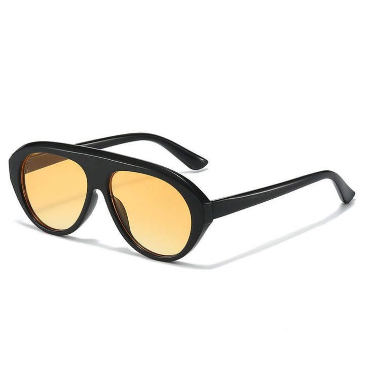 Oversized Geometric Aviator Sunglasses Kalsten
