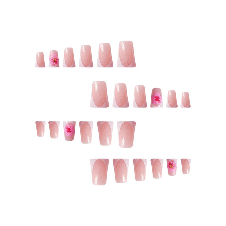 Floral Design Press-On Nails Kalsten