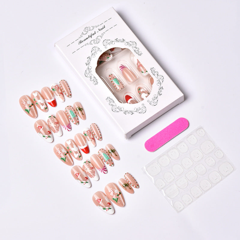 Festive Seasonal Press-On Nail Set