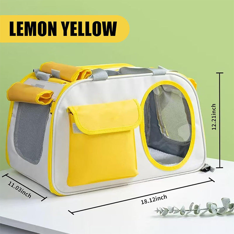 Pet carrier bag with breathable compartments Kalsten