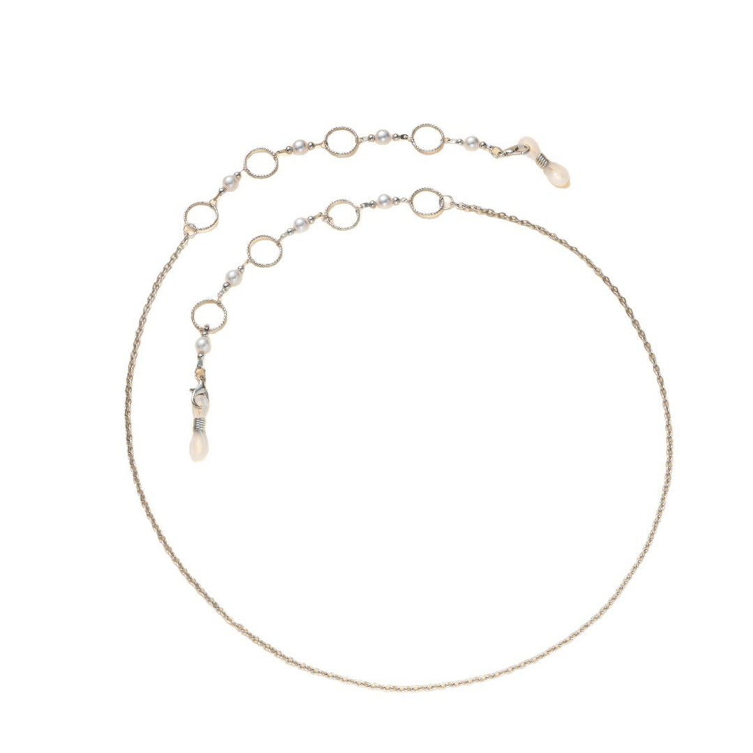 Pearlescent and Chain Eyewear Necklace Kalsten