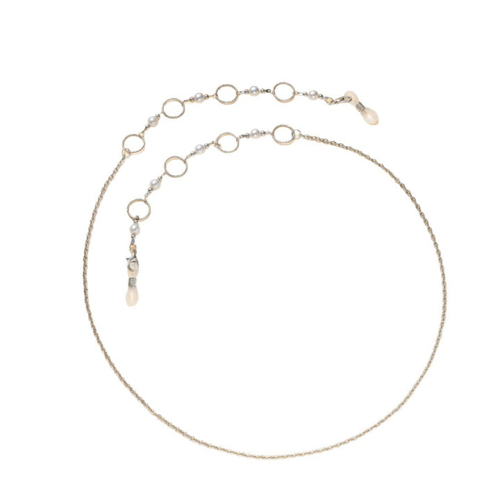 Pearlescent and Chain Eyewear Necklace Kalsten