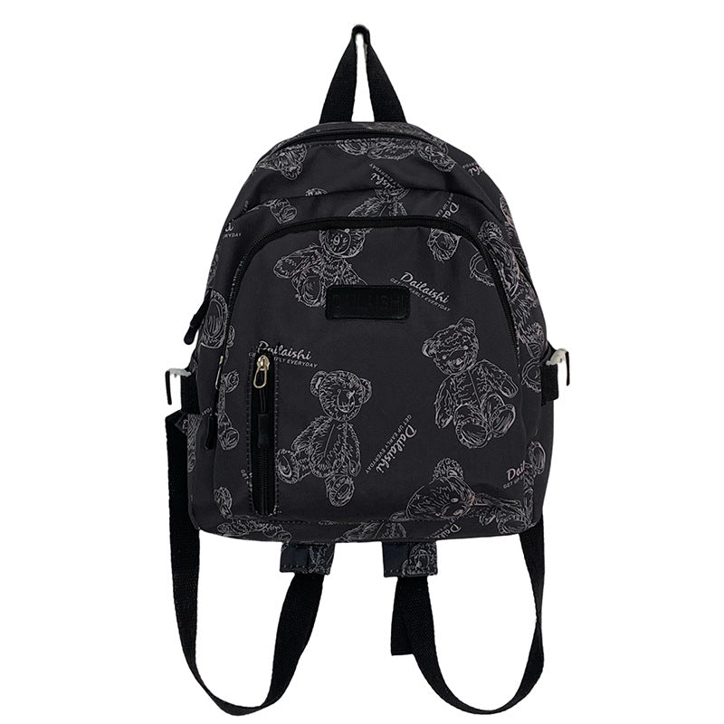 Teddy Bear Pattern Backpack