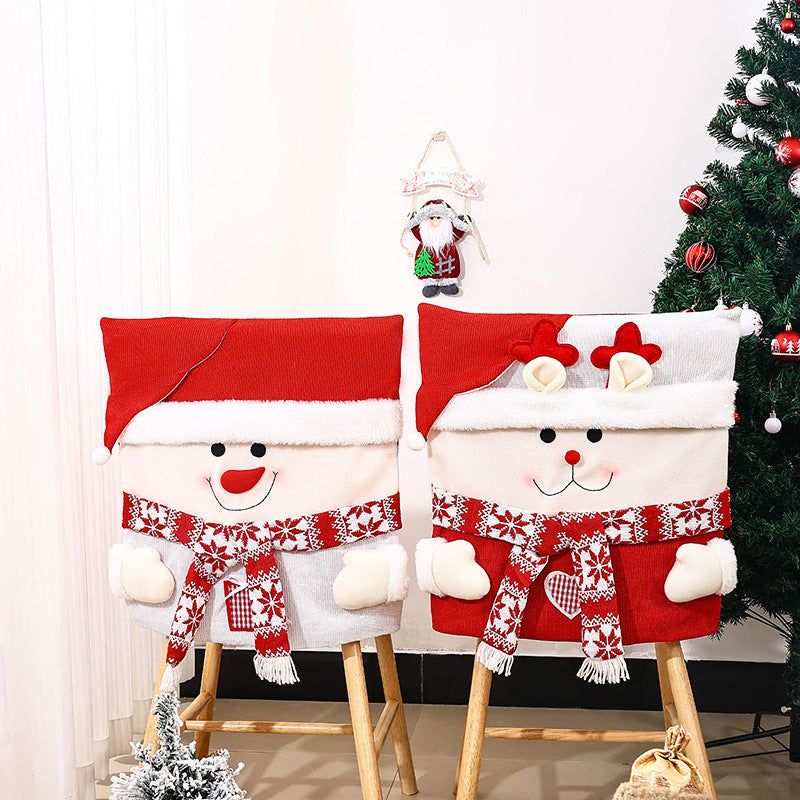 Festive Christmas Chair Cover Kalsten