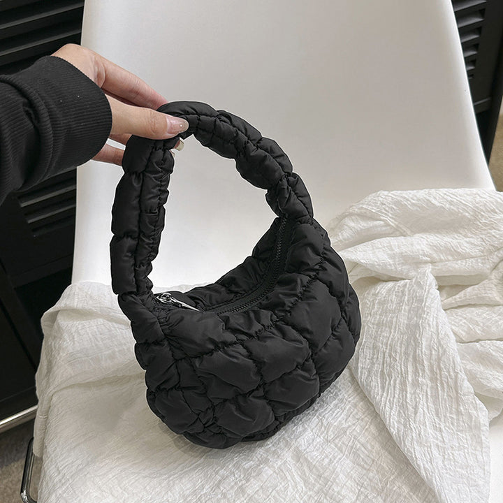 Quilted Puffer Handbag