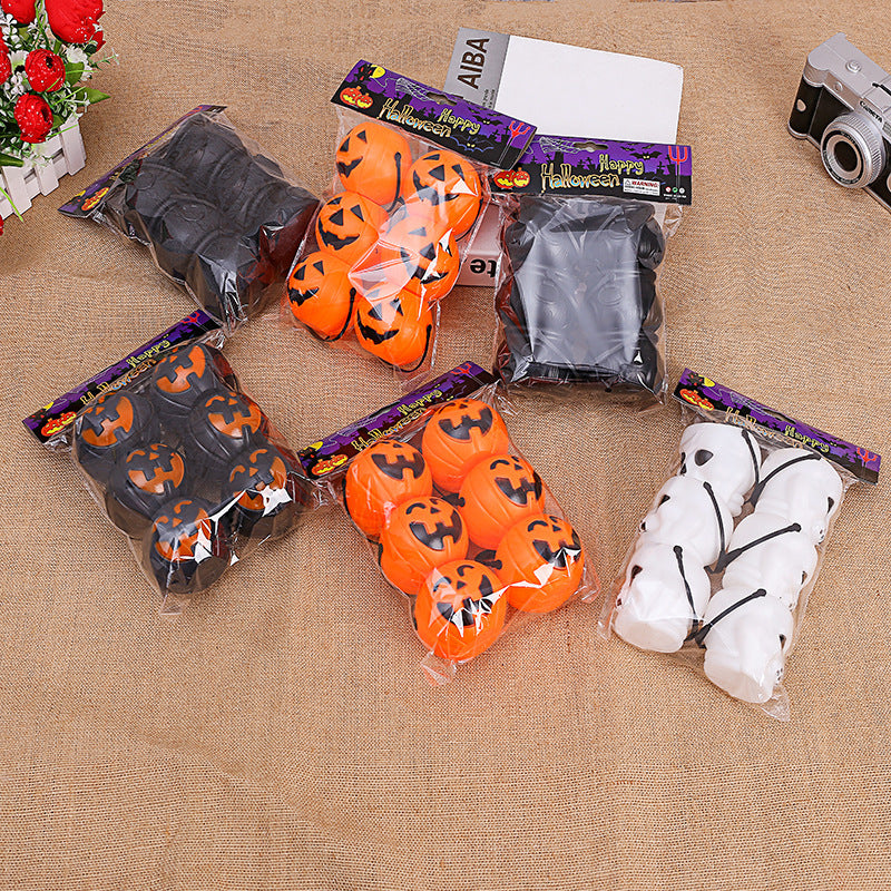 Halloween Themed Trick-or-Treat Pumpkin Buckets Kalsten