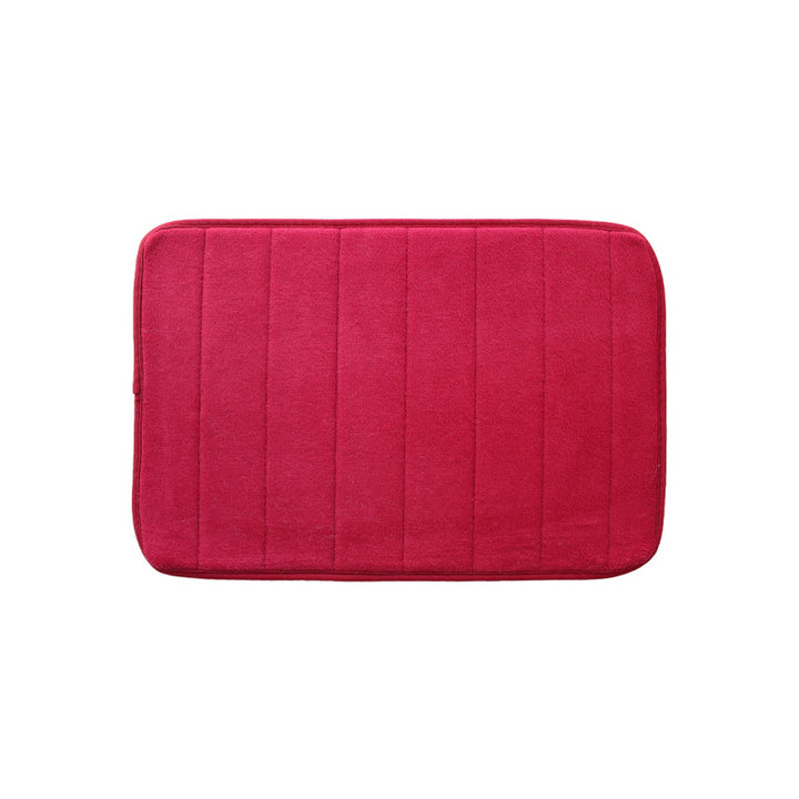 Plush Bathroom Mat Kalsten