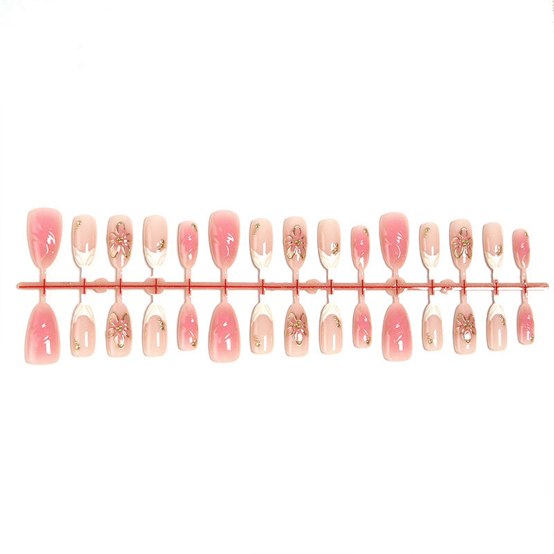 Floral Design Press-On Nail Set Kalsten
