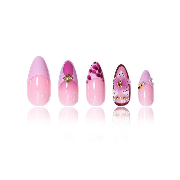 Premium Floral Nail Art Extensions Kalsten