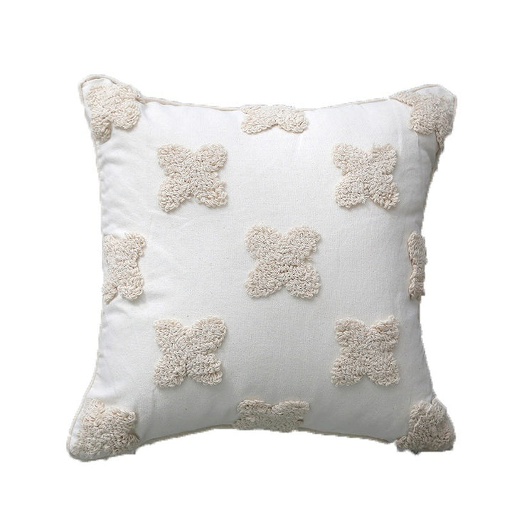 Women’s cushion cover with artistic fringe pattern Kalsten