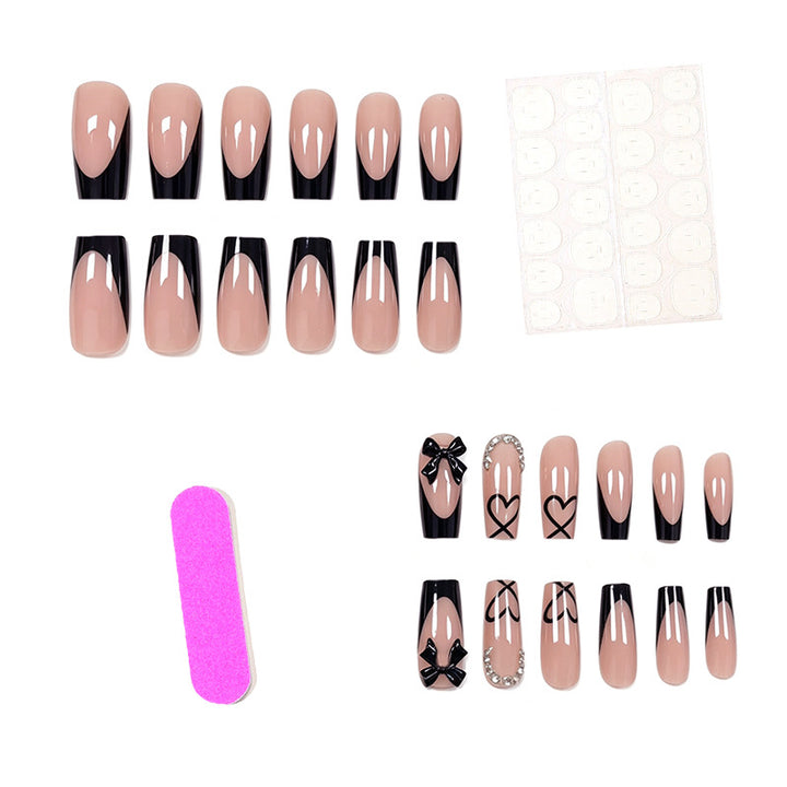 Artistic Long Nail Art Extensions Kalsten